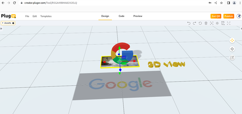Implementing Augmented Reality with a no code platform